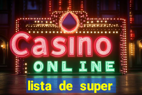 lista de super herois de a a z